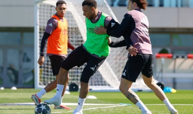 LOL Worlds 积分榜-皇马官方报球队训练：卡雷拉斯进行部分合练，姆巴佩也参与其中