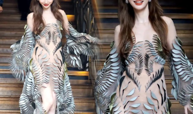 电竞战绩-黄晓明要失眠了！前妻Angelababy一身透视装闪耀巴黎，为内娱争光